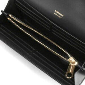 Burberry Black Quilted Wallet Bifold Lola